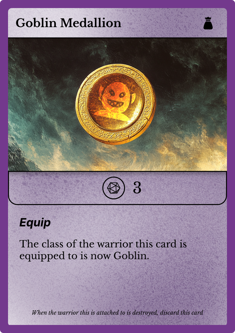 Goblin Medallion